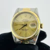 Rolex Datejust Champagne Stick Dial on D Link Jubilee Ref 16233 - Image 3