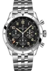 Breitling Super AVI B04 Chronograph GMT Black Dial on Bracelet Ref AB04453A1B1A1 with Card  2026