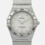 Omega Constellation White Dial on Stainless Steel Bracelet Ref 1572.30