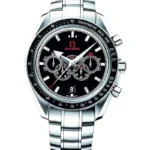 Omega Broad Arrow Olympic Black Dial Ref 321.30.44.52.01.001 with Card