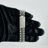 Rolex Datejust Black Dial on D Link Jubilee Ref 78274 with Papers  2002 - Image 4