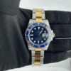 Rolex Submariner Blusey Blue Dial on Oyster Ref 116613LB with New Style Card White  2019 - Image 2