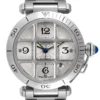 Cartier Pasha C White Dial on Stainless Steel Ref W31040H3