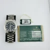 Rolex Day-Date Black Diamond Dial on President Ref 218239 with Card Old Green  2010 - Image 7