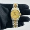 Rolex Datejust Champagne Diamond Factory Dial on D Link Jubilee Ref 16013G - Image 2