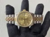 Rolex Datejust Champagne Diamond Dial on Jubilee Ref 16233 with Papers  1998 - Image 2