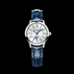 Jaeger Lecoultre Rendez-Vous Classic Night & Day Silvered Grey, Mother Of Pearl Dial on Leather Strap Ref Q3468410 with Card  2026