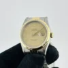 Rolex Datejust Champagne Roman Dial on D Link Jubilee Ref 16233 with Papers  1997 - Image 3