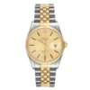 Rolex Datejust Champagne Stick Dial on D Link Jubilee Ref 16013