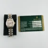 Rolex Datejust Lady Pink Stick Dial on D Link Jubilee Ref 179171 with Card Old Green  2015 - Image 6