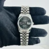 Rolex Datejust 36 Slate Roman Dial on Jubilee Bracelet Ref 126200 with New Style Card Green  2026 - Image 2