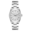 Rolex Oyster Perpetual Silver Stick Dial on Oyster Bracelet Ref 77080
