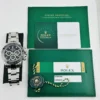 Rolex Daytona Black Dial on Oyster Bracelet Ref 116500LN with New Style Card White  2019 - Image 7