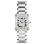 Cartier Tank Francaise White Roman Dial Ref 2300