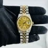 Rolex Datejust Champagne Stick Dial on D Link Jubilee Bracelet Ref 16233 - Image 2