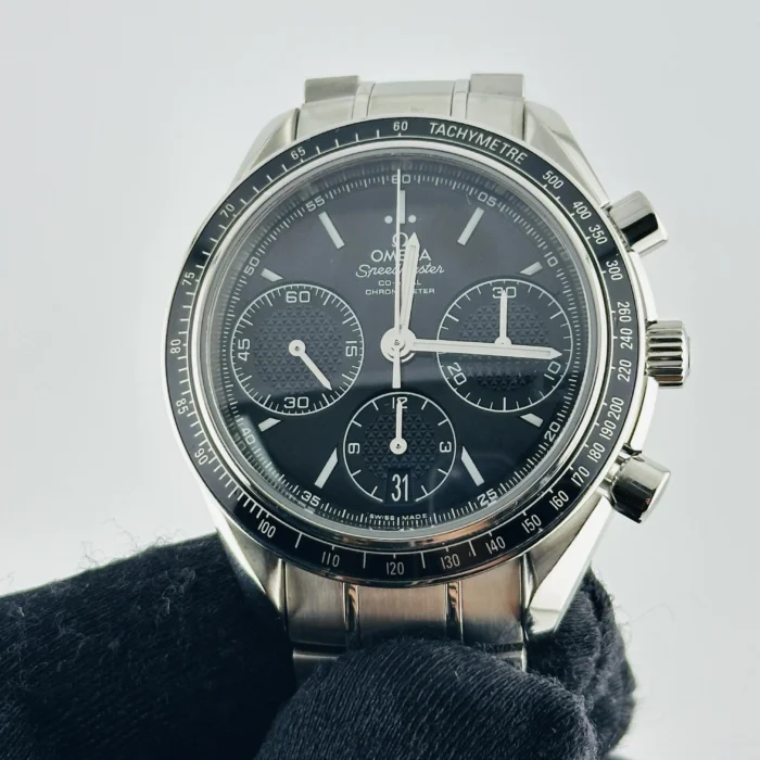 Omega Speedmaster Racing Black Dial on Stainless Steel Bracelet Ref. 326.30.40.50.01.001 - Image 3