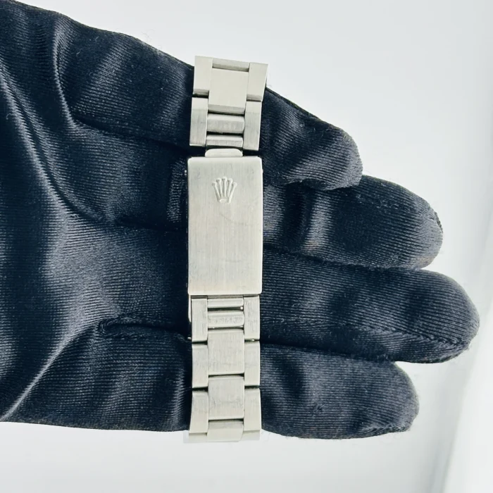 Rolex Air-King Silver Stick Dial on Oyster Bracelet Ref. 14010 - Image 4