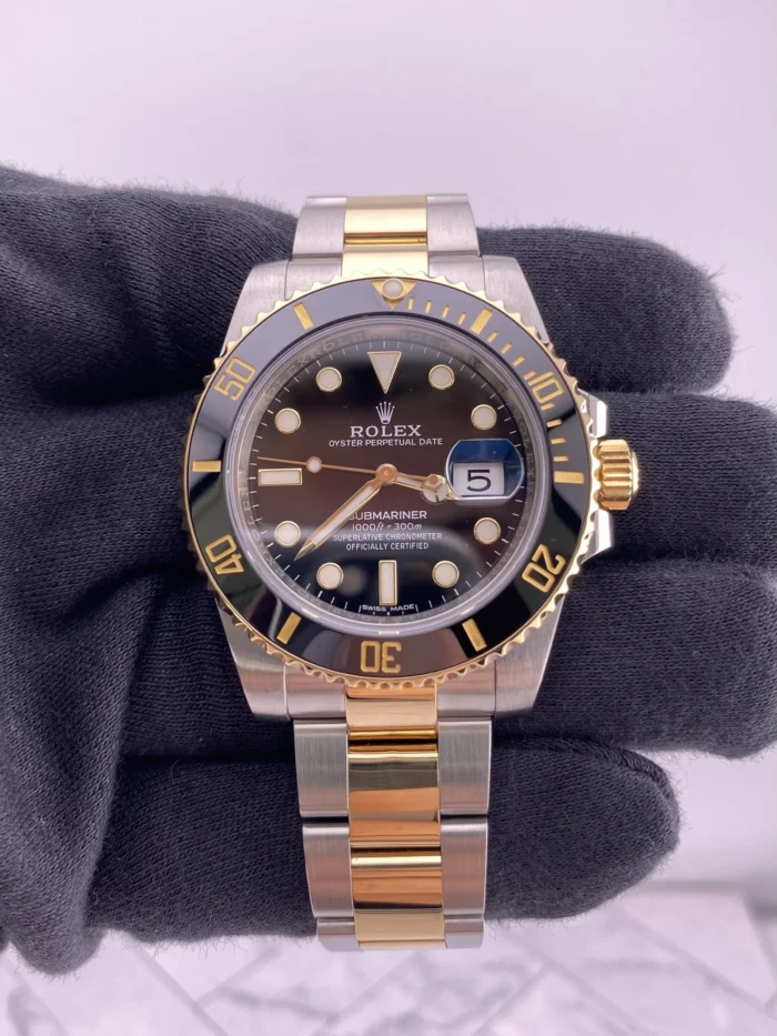 Rolex Submariner Black Dial on Oyster Ref. 116613LN - Image 2