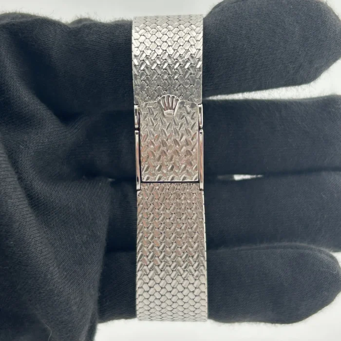 Rolex Cellini Silver Dial on Mesh Ref. 3836/9 - Image 3