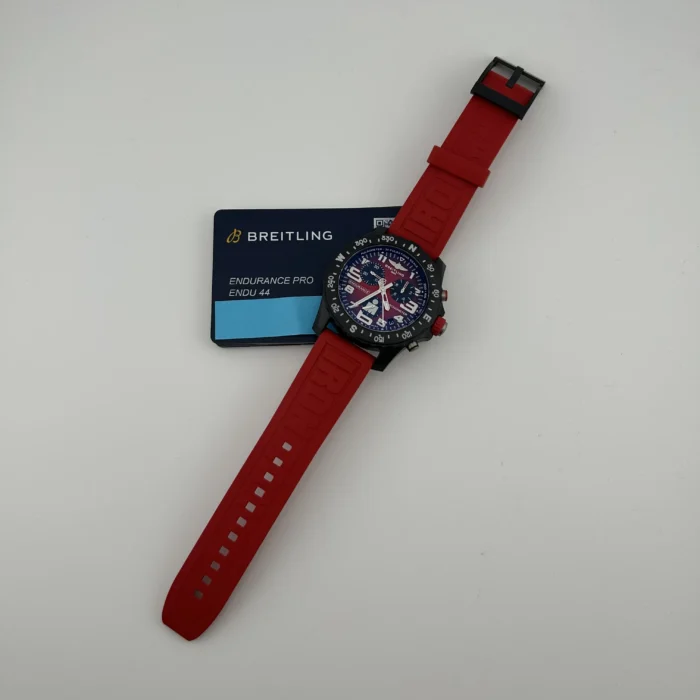 Breitling Endurance Pro Red Dial on Rubber Strap Ref. X823109A1K1S1 with Card 2026 - Image 6