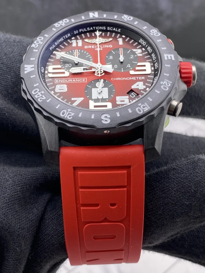 Breitling Endurance Pro Red Dial on Rubber Strap Ref. X823109A1K1S1 with Card 2026 - Image 3