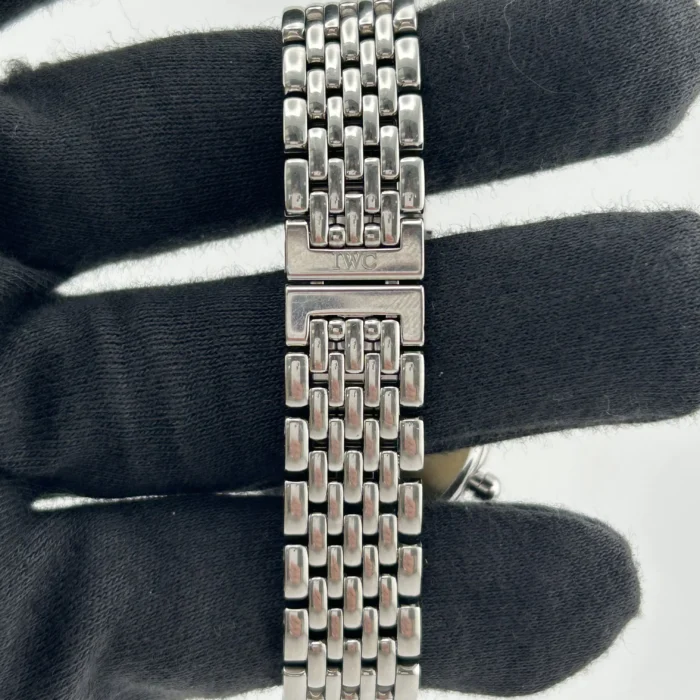 IWC Da Vinci Chronograph White Dial Ref. IW373606 with Papers 2002 - Image 4