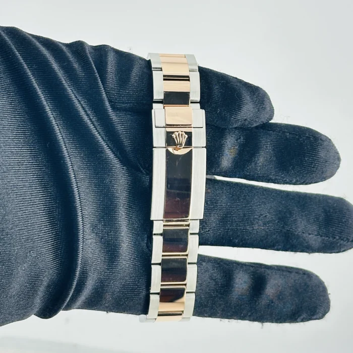 Rolex GMT-Master II "Root Beer" Black Dial on Oyster Bracelet Ref. 126711CHNR with New Style Card (White) 2019 - Image 4