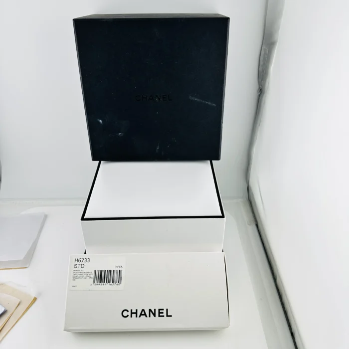 Chanel Boyfriend White Dial on Leather Ref. H0001 - Image 8