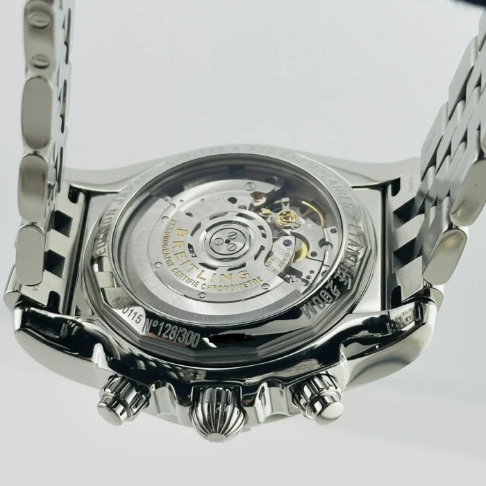 Breitling Chronomat 44 Airbourne Mother of Pearl Dial on Stainless Steel Bracelet Ref. AB01152A/A813 with Card 2020 - Image 4
