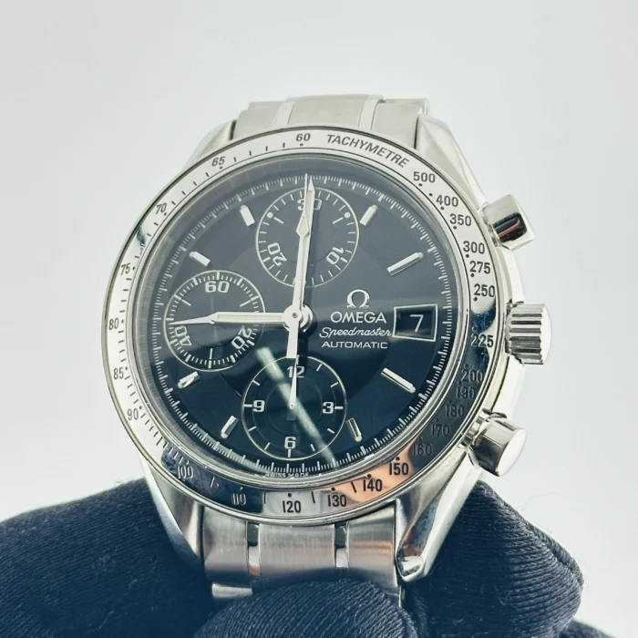 Omega Speed Master Black Dial on Stainless Steel Bracelet Ref. 3513.50.00 with Card 2003 - Image 3