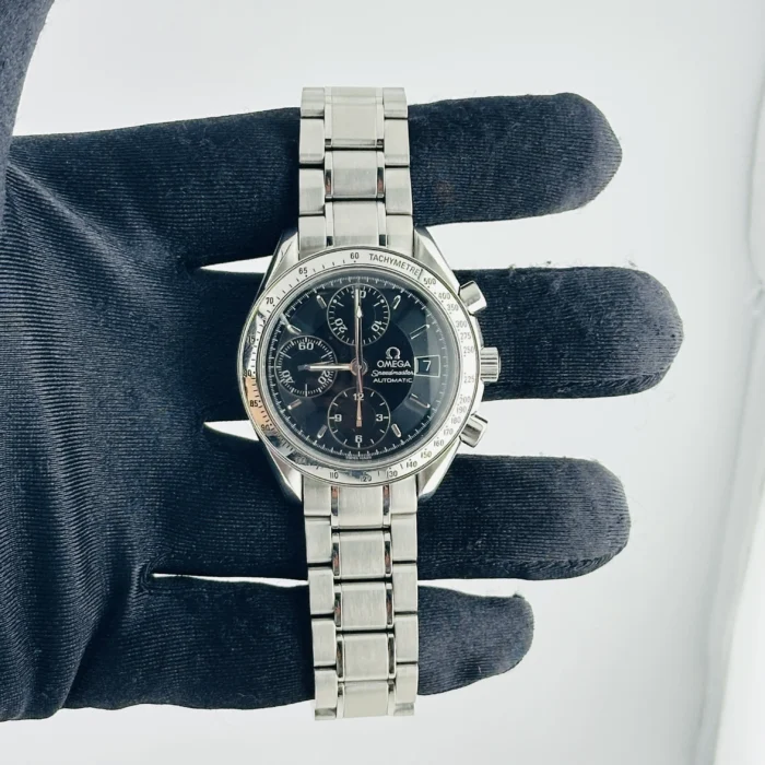 Omega Speed Master Black Dial on Stainless Steel Bracelet Ref. 3513.50.00 with Card 2003 - Image 2