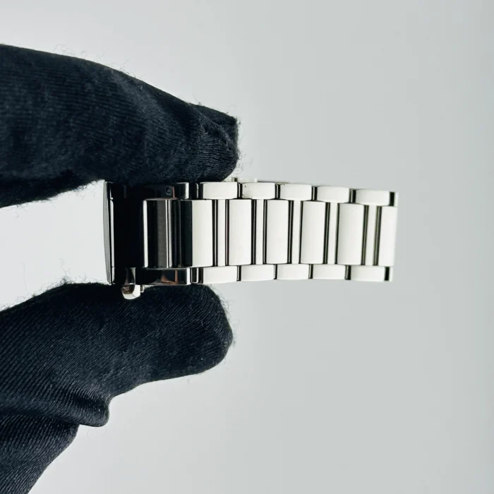 Cartier Tank Must Small Silver Roman Dial on Stainless Steel Bracelet Ref. 4322/WSTA0107 with Card - Image 5