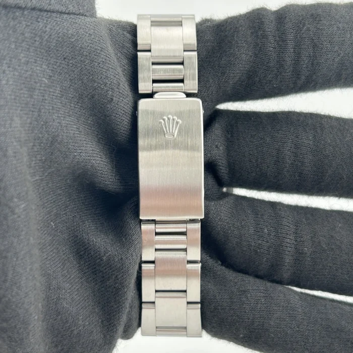 Rolex Air-King Silver Stick Dial on Oyster Bracelet Ref. 14010 - Image 4