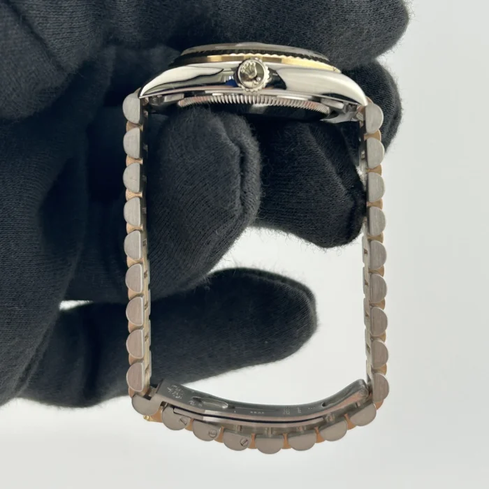 Rolex Datejust President Champagne Diamond Dial on Jubilee Ref. 68279 with Papers 1993 - Image 5
