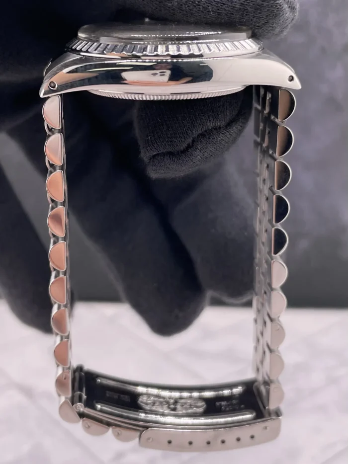 Rolex Datejust Silver Stick Dial on D-Link Jubilee Ref. 1603 - Image 6