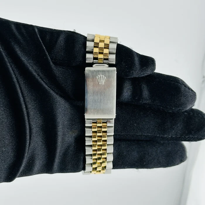Rolex Datejust Champagne Stick Dial on D-Link Jubilee Ref. 16233 - Image 3