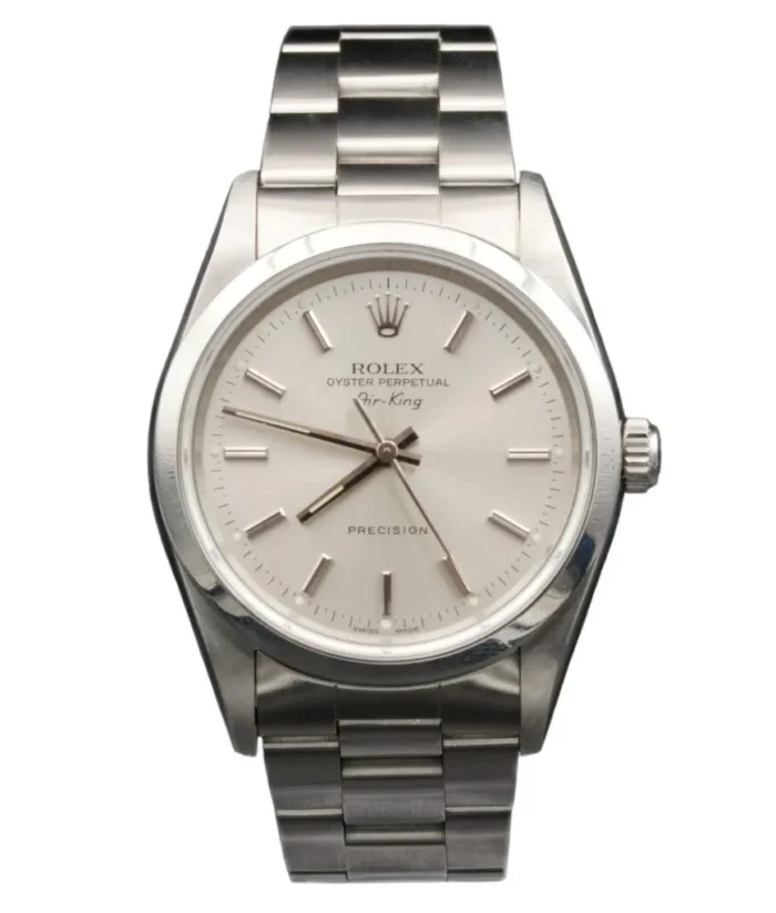Rolex Air-King Silver Dial on Oyster Bracelet Ref. 14000M - Image 1
