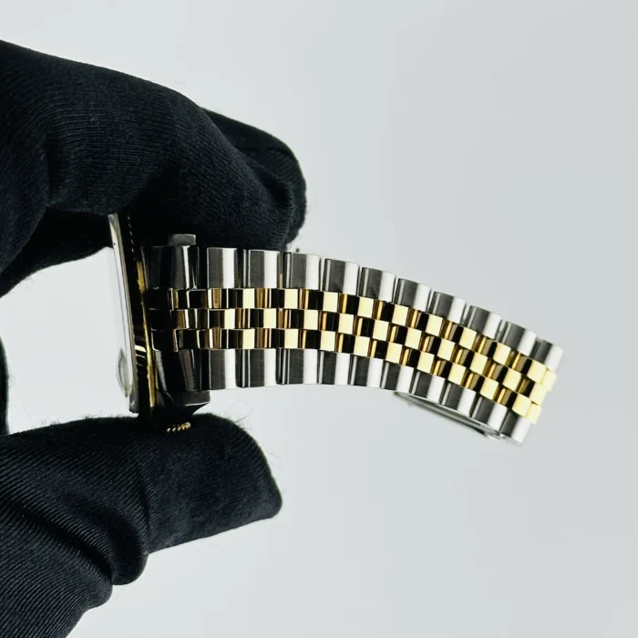 Rolex Datejust Anniversary Factory Diamond Dial Dial on D-Link Jubilee Ref. 16233 with Papers 2002 - Image 5