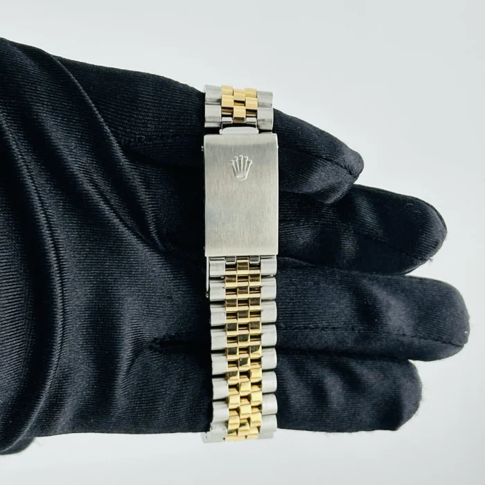 Rolex Datejust Anniversary Factory Diamond Dial Dial on D-Link Jubilee Ref. 16233 with Papers 2002 - Image 4