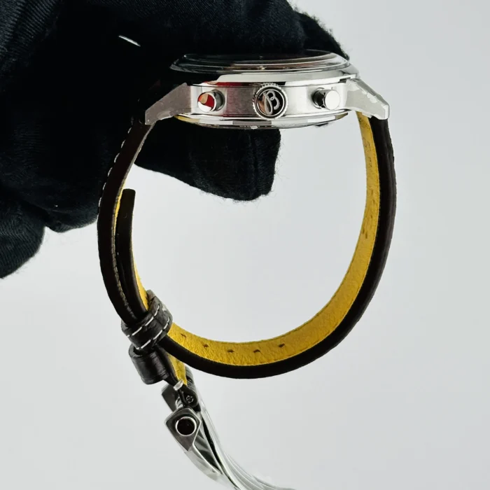 Breitling Top Time Green Dial on Leather Strap Ref. AB01762A1L1X1 with Card 2025 - Image 5