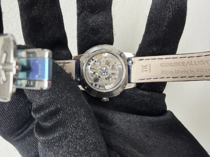 Jaeger-LeCoultre Rendez-Vous Classic Night & Day Silvered grey, Mother-of-pearl Dial on Leather Strap Ref. Q3468410 with Card 2026 - Image 3