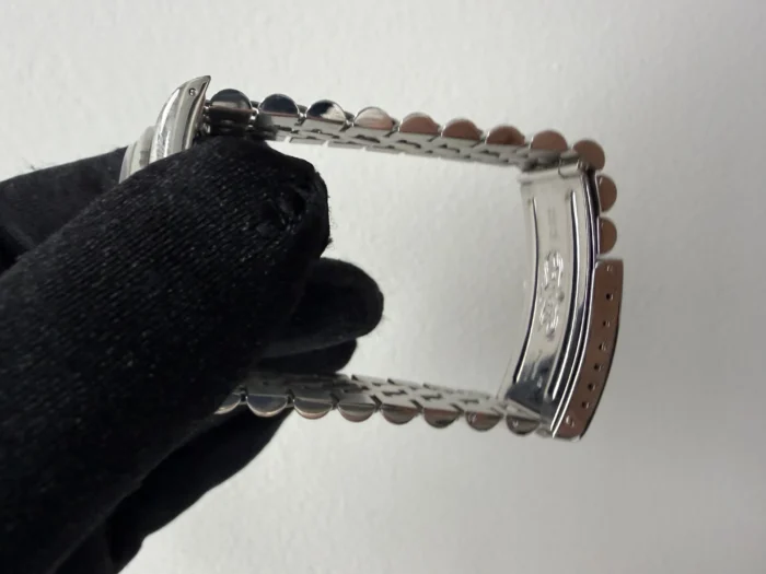 Rolex Datejust Silver Stick Dial on D-Link Jubilee Ref. 16220 - Image 5