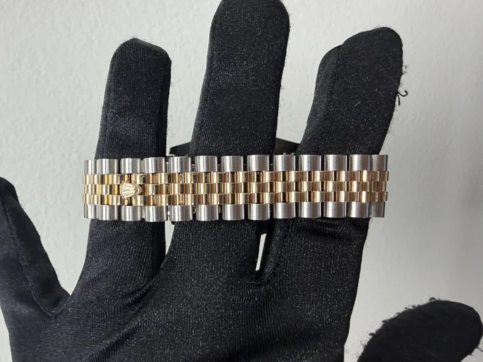Rolex Datejust Champagne Jubilee Diamond Dial on Jubilee Ref. 116243 - Image 3