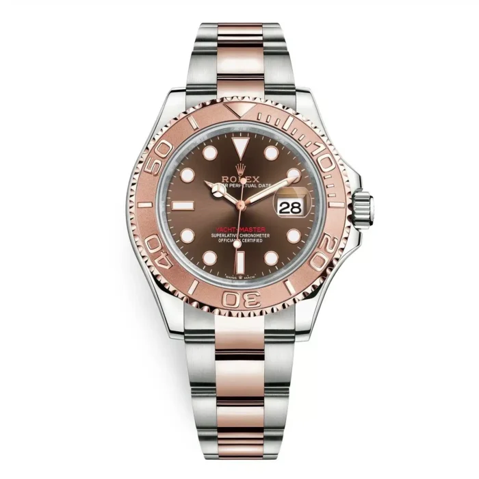 Rolex Yacht-Master Chocolate Dial on Oyster Ref. 116621 with New Style Card (White) 2017 - Image 1