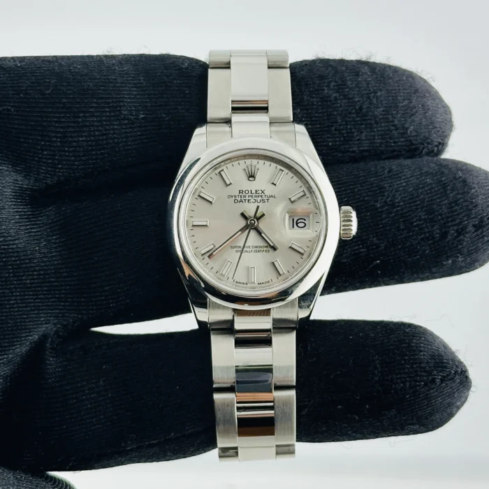 Rolex Datejust Lady Silver Index Dial on Oyster Ref. 279160 - Image 2