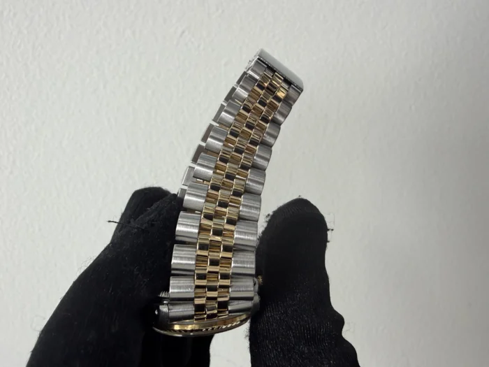 Rolex Datejust Champagne Stick Dial on D-Link Jubilee Ref. 68273 - Image 4