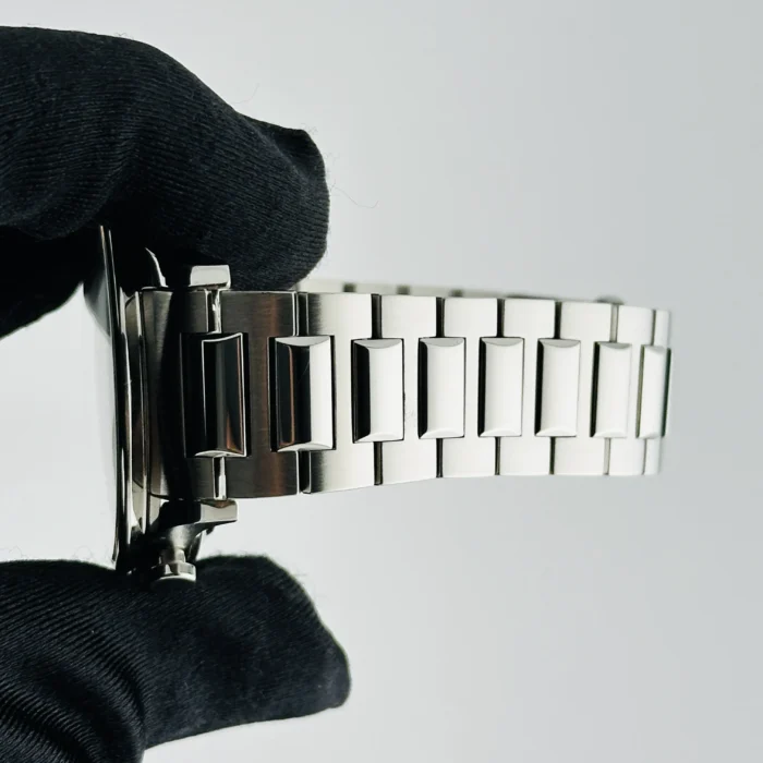 IWC Portugieser Chronograph Silver Dial on Leather Strap Ref. IW371605 with Card 2020 - Image 5