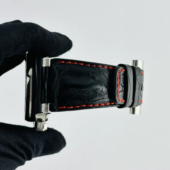 Audemars Piguet Royal Oak Offshore Shaquille O'Neal Special Limited Edition Black Dial with Mega Tapisserie Waffle Pattern Dial on Leather Strap Ref. - Image 5