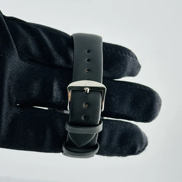 Omega De Ville Trésor Black Dial on Fabric Strap Ref. 428.17.39.60.01.001 with Card - Image 5