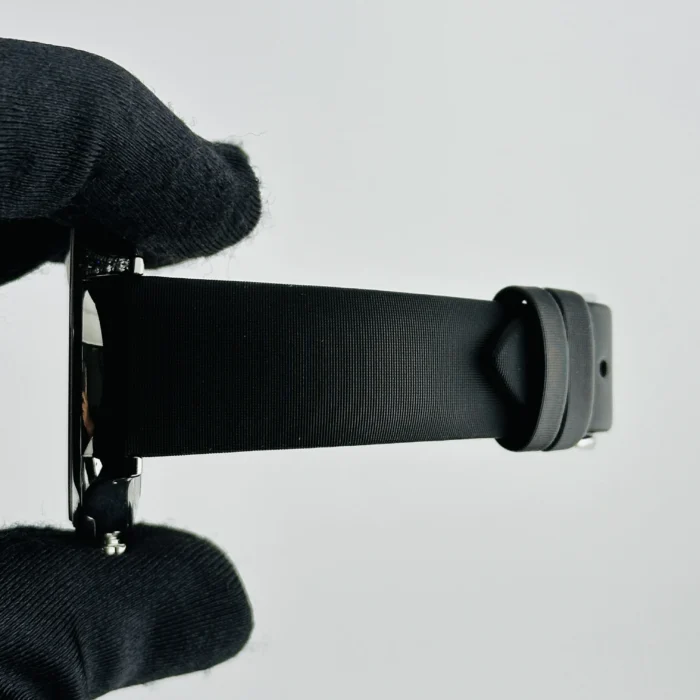 Omega De Ville Trésor Black Dial on Fabric Strap Ref. 428.17.39.60.01.001 with Card - Image 6